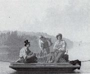 Bootsleute auf dem Missouri, George Caleb Bingham